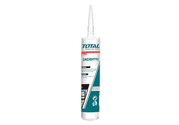 TOTAL Silicone Sealant White 300ML THT3511