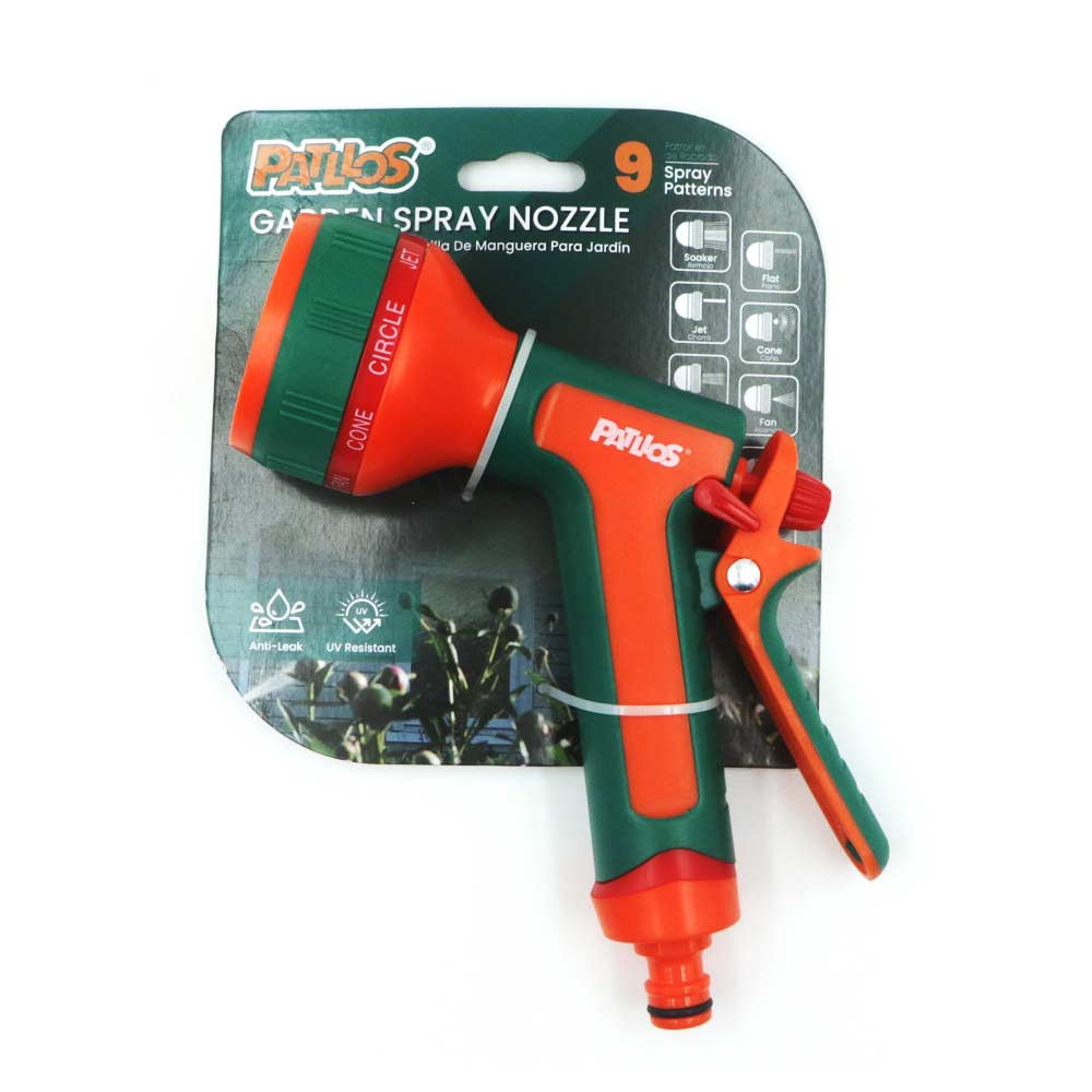 PATLLOS Hose Nozzle 9 Patterns GS1333