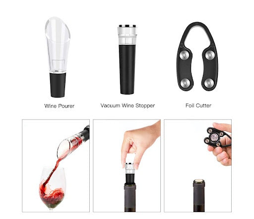 BRENTWOOD Wine Bottle Opener WA-2002S Portable Electric