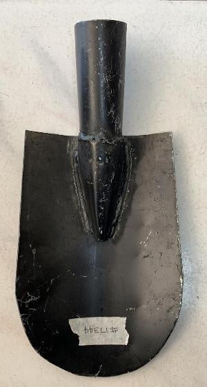 Shovel Garden Round Local Black