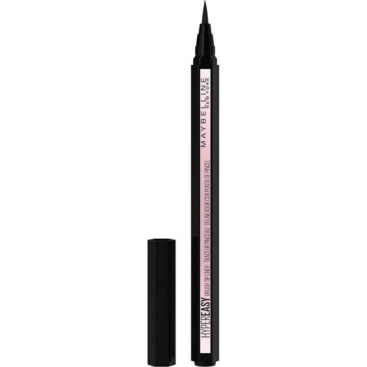 MAYBELLINE NEW YORK Makeup Eyeliner Maybelline Hyper Easy Liquid Pen NO-SKIP Eyeliner, Satin Finish, Waterproof Formula, Eye Liner Makeup, Pitch Black, 0.018 Fl. OZ