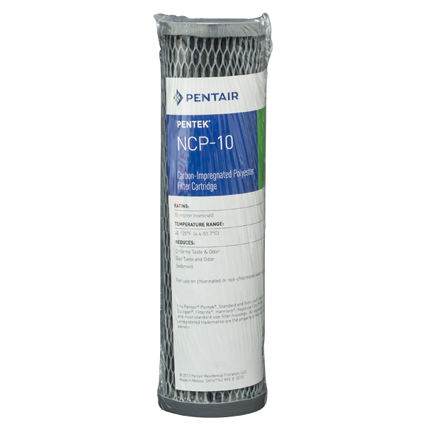 PENTAIR Filter Cartridge NCP-10 Grey Carbon