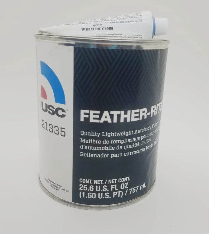 FEATHER RITE Filler Dry 2PT W/HARDENER Usc