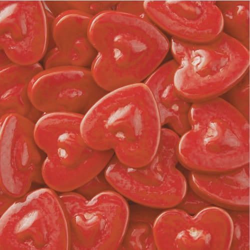WILTON Baking Sprinkles Hearts Jumbo Red 03-3076 2OZ 56G