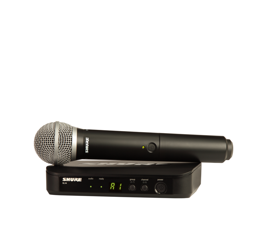 SHURE Microphone Kit BLX24PG58H15 Cordless