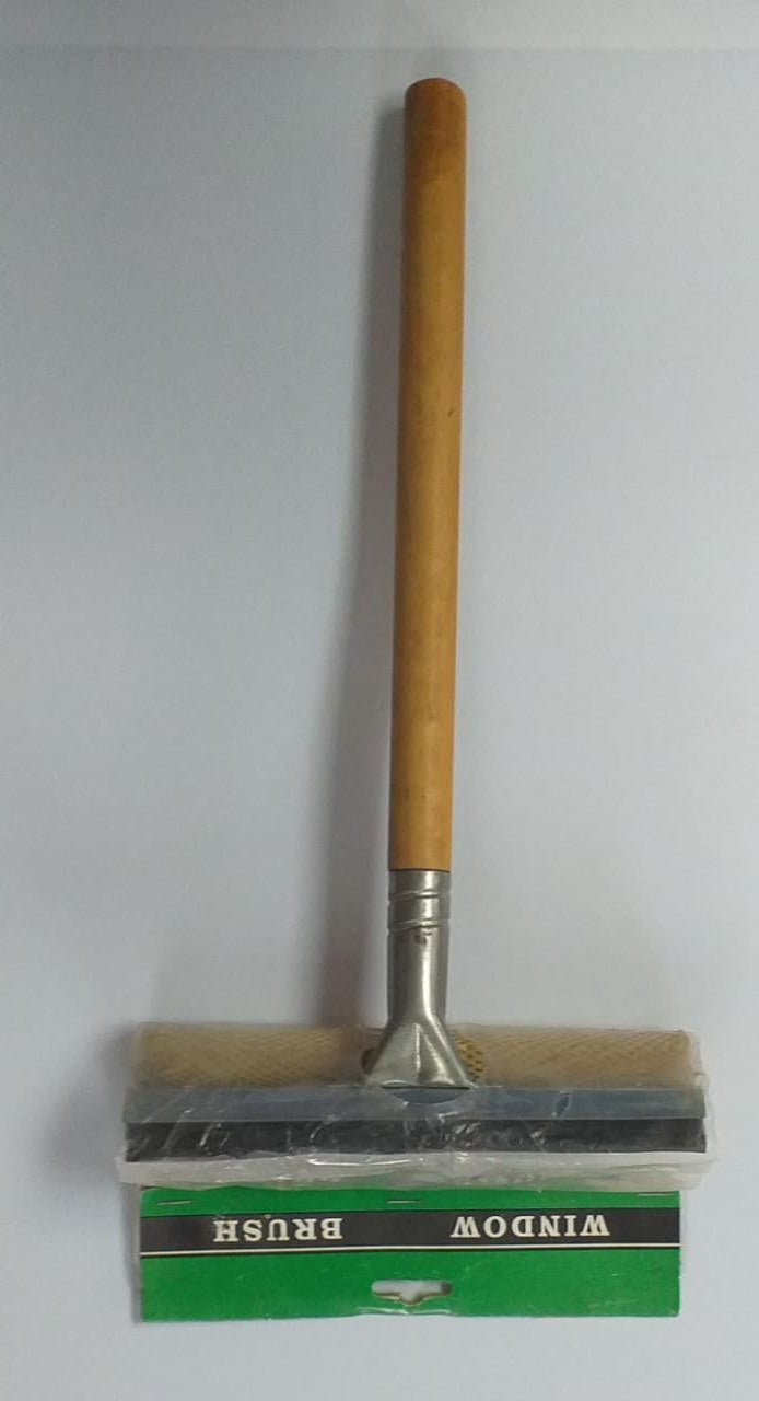Window Brush W/WOOD Handle Short #HW0365