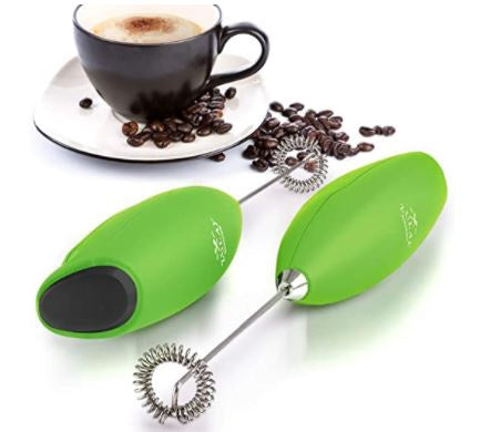 ZULAY Milk Frother Handheld Foam Maker for Lattes