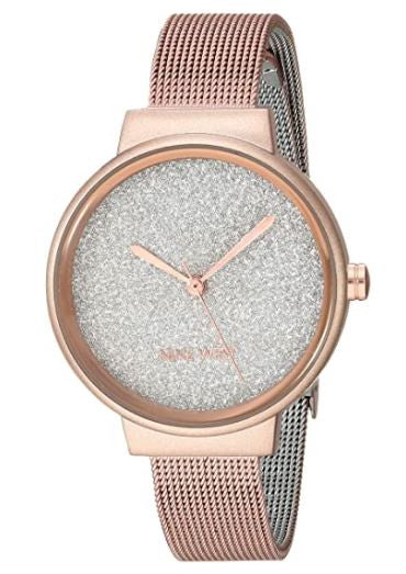 NINE WEST Watch Women NW/2396RGRG Mesh