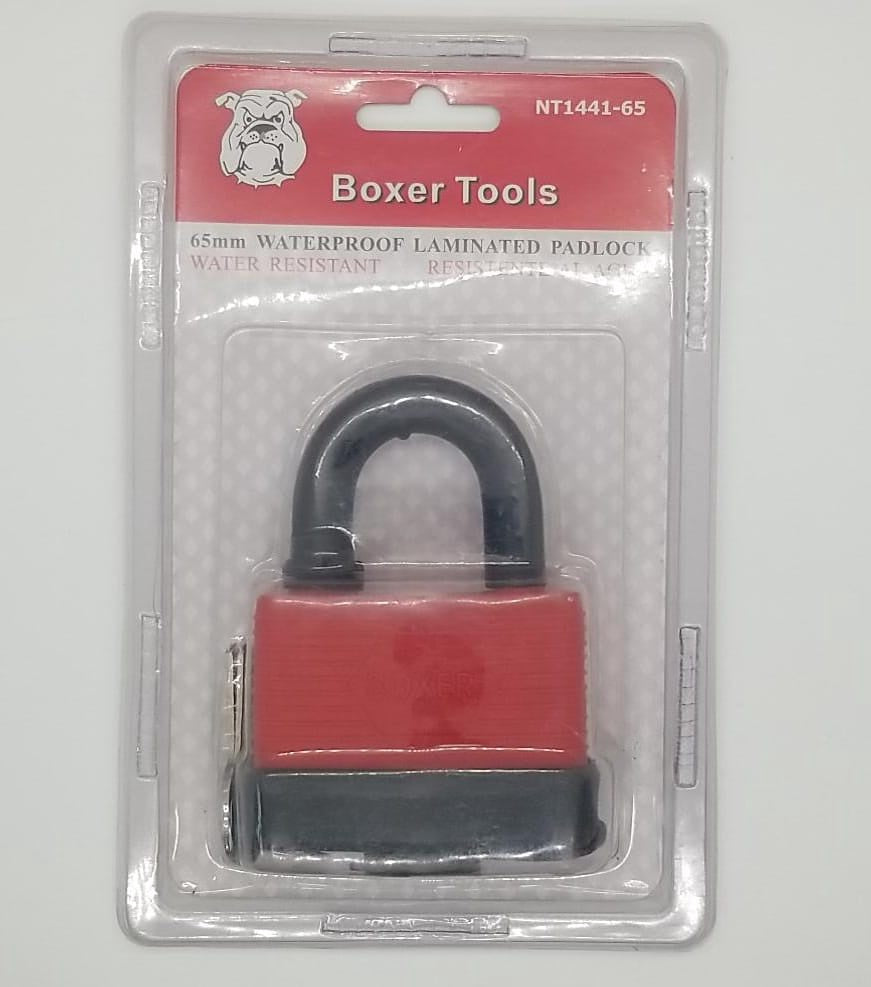 BOXER Padlock 65MM NT1441-65 Laminated Water Proof