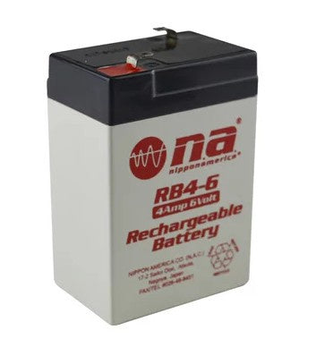 NIPPON AMERICA Battery Rechargeable 6V RB4-6