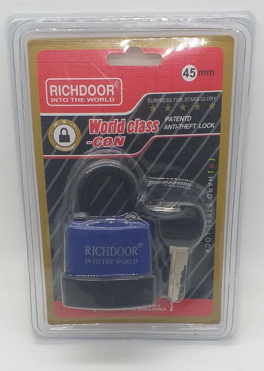 RICHDOOR Padlock 45MM Short Shackle Weatherproof