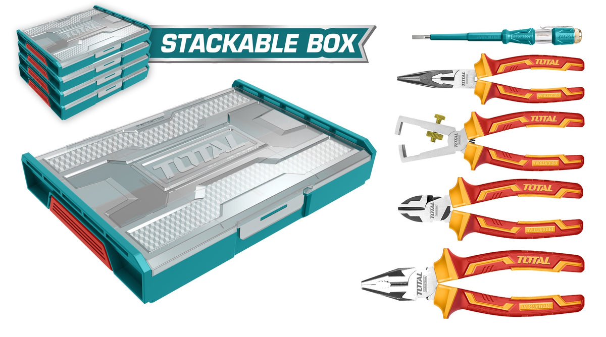 TOTAL Tool Set 5PCS Insulated 1000V THKTV02P051