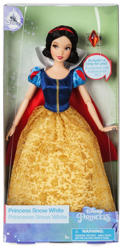 DISNEY Toy Snow White Classic Doll with Ring – 11 1/2''