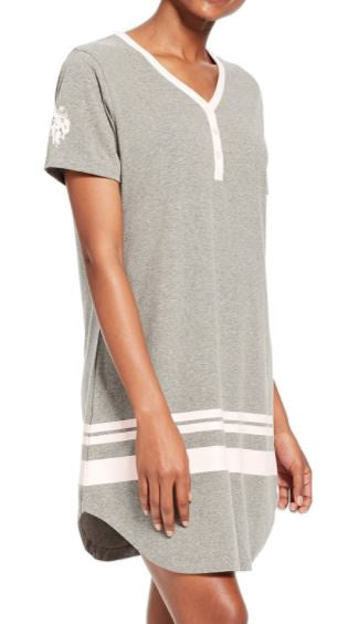 US POLO ASSN. Women SLEEPSHIRT/LOUNGEWEAR Us Polo GREY/PINK