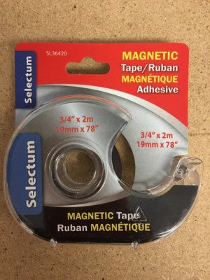 SELECTUM Tape Magnetic 3/4" X 2M 19MM X 78" SL36420