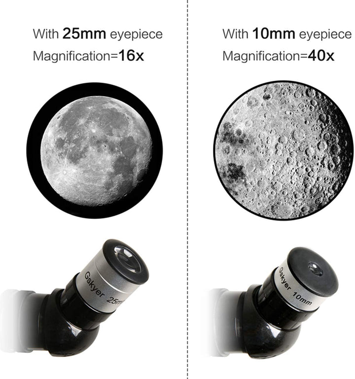 GSKYER Telescope 70MM Aperture Astronomical Refracting Beginner AZ70400 Az 70400