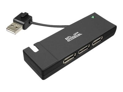 KLIPXTREME Computer USB Hub Mini 4 Port KUH-400B