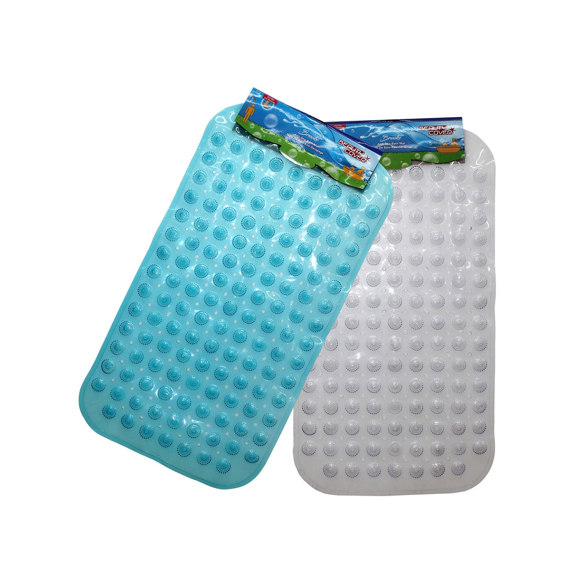 JESSAR ANTI-SLIP Shower Mat 6-00044 Limpus 38 X 70 CM Transparent