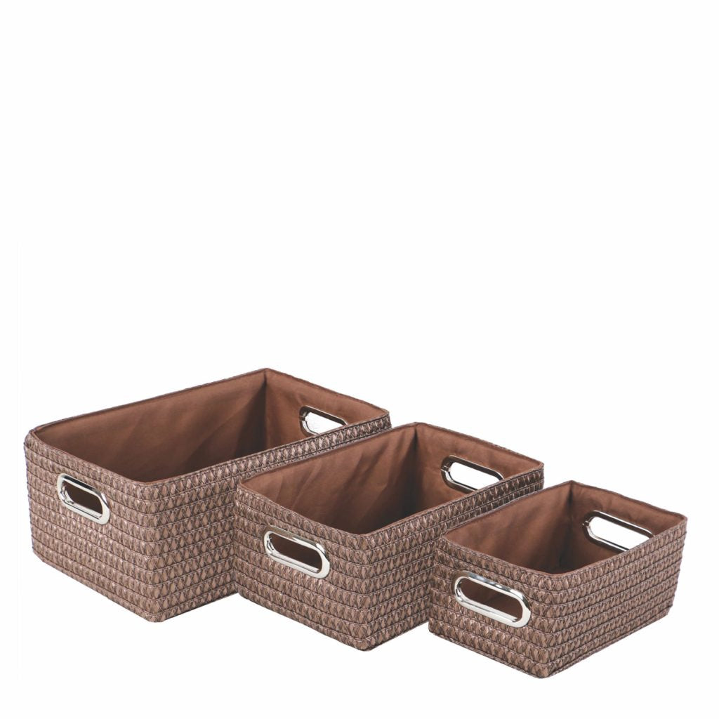 JESSAR Storage Basket 6-00474 Set of 3PCS