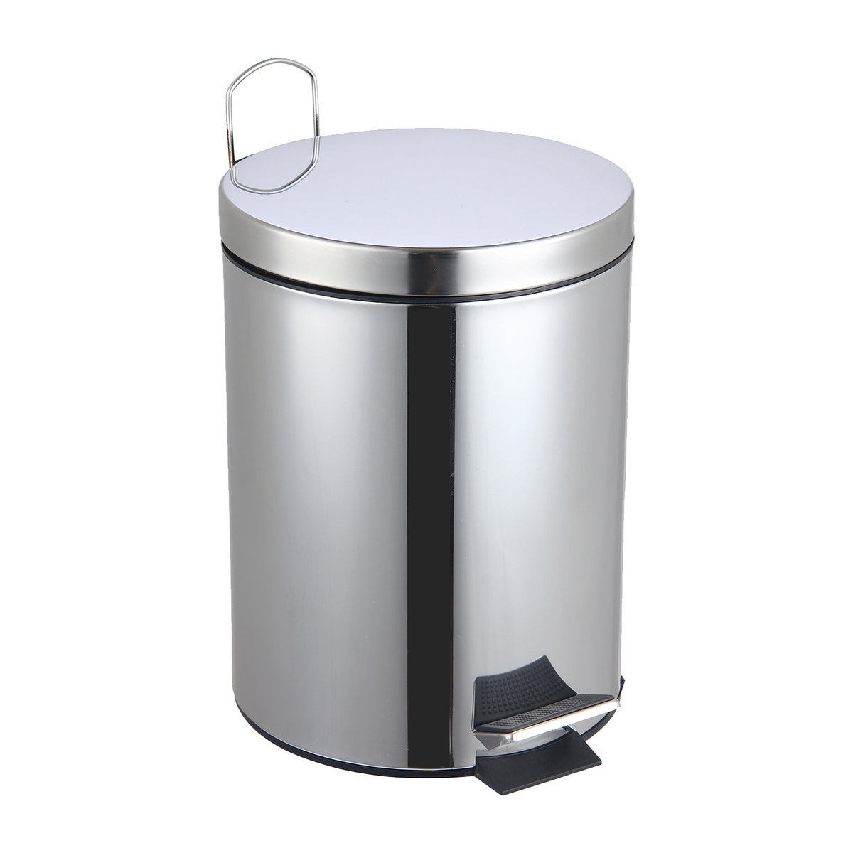 JESSAR Trash Bin 6-00836 Step 5L Stainless Steel Limpus