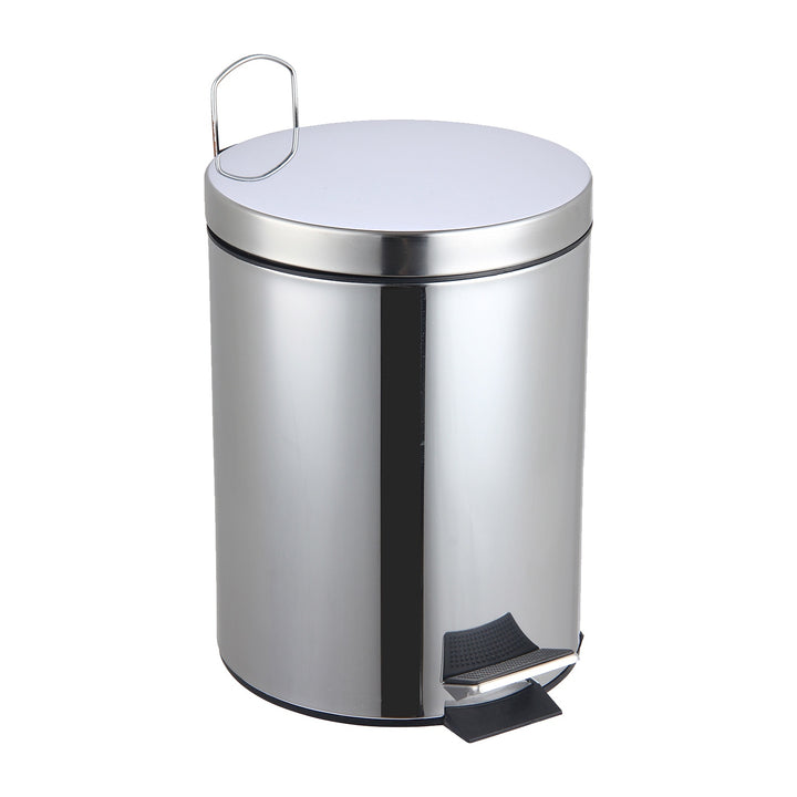 JESSAR Trash Bin 6-00836 Step 5L Stainless Steel Limpus