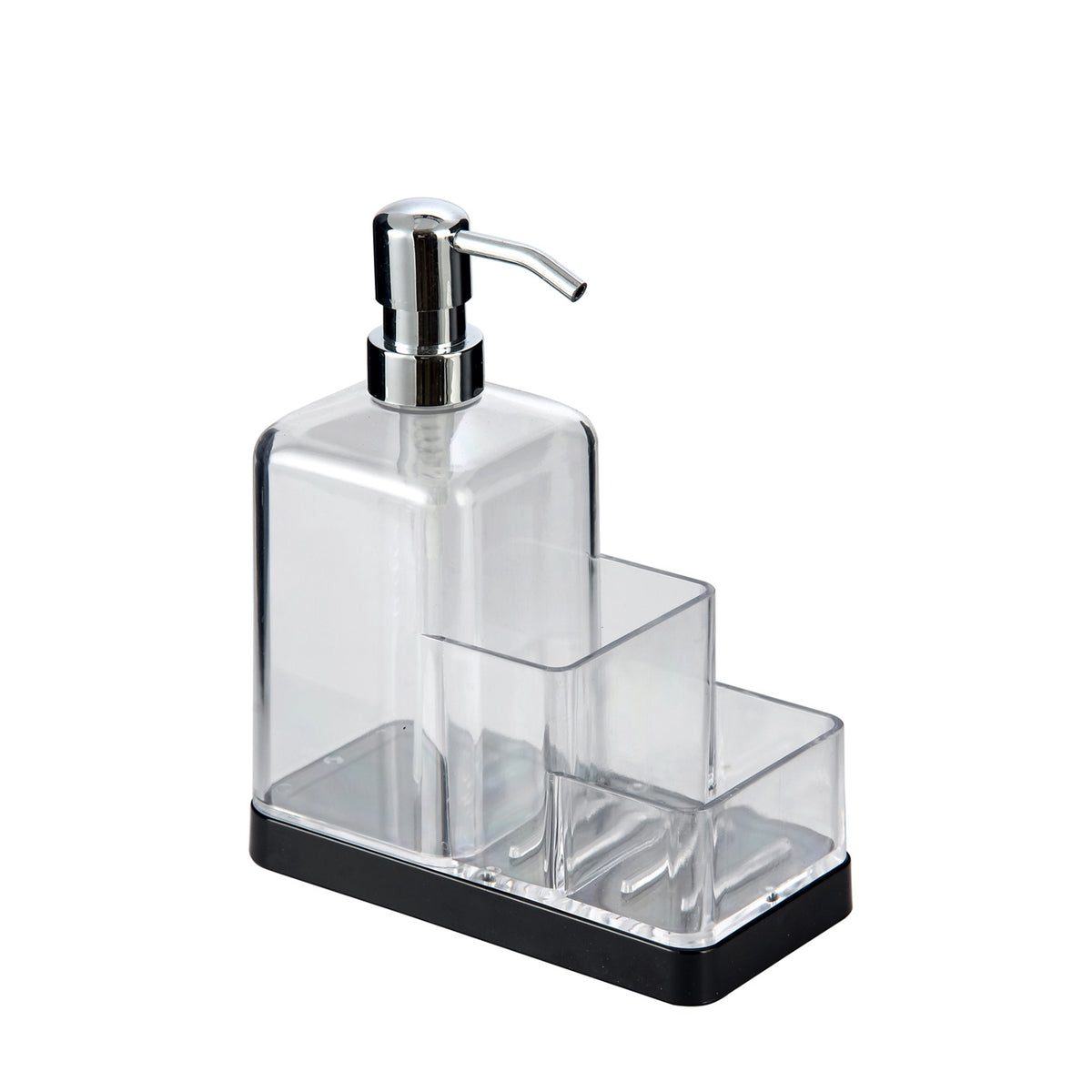 JESSAR Soap Dispenser 6-00875 Clear with Black Base
