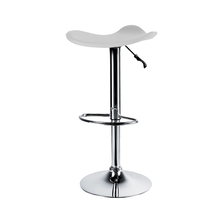 JESSAR Bar Stool 6-01507 Adjustable Height & Swivel “Flex” White