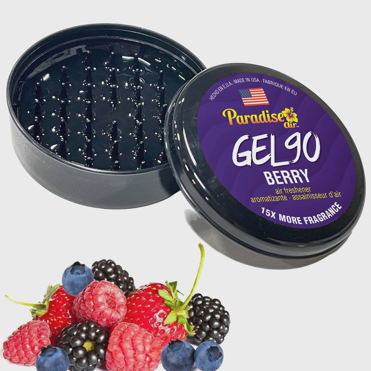 Car Air Freshener Paradise Air Gel Go Berry