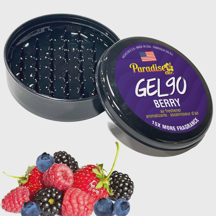 Car Air Freshener Paradise Air Gel Go Berry