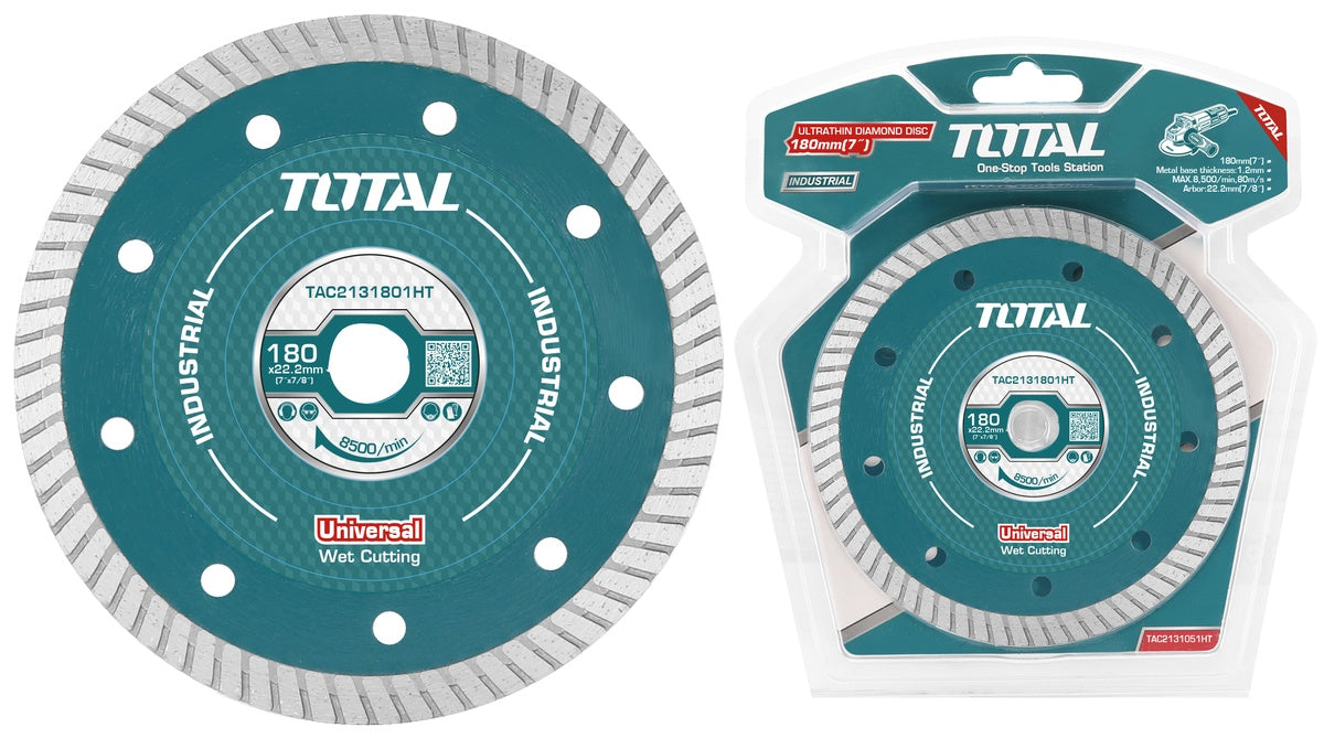 TOTAL Disc 7" Diamond TAC2131801HT Ultrathin