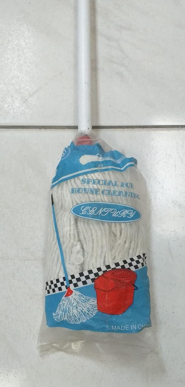 Mop W/STICK Century White Complete