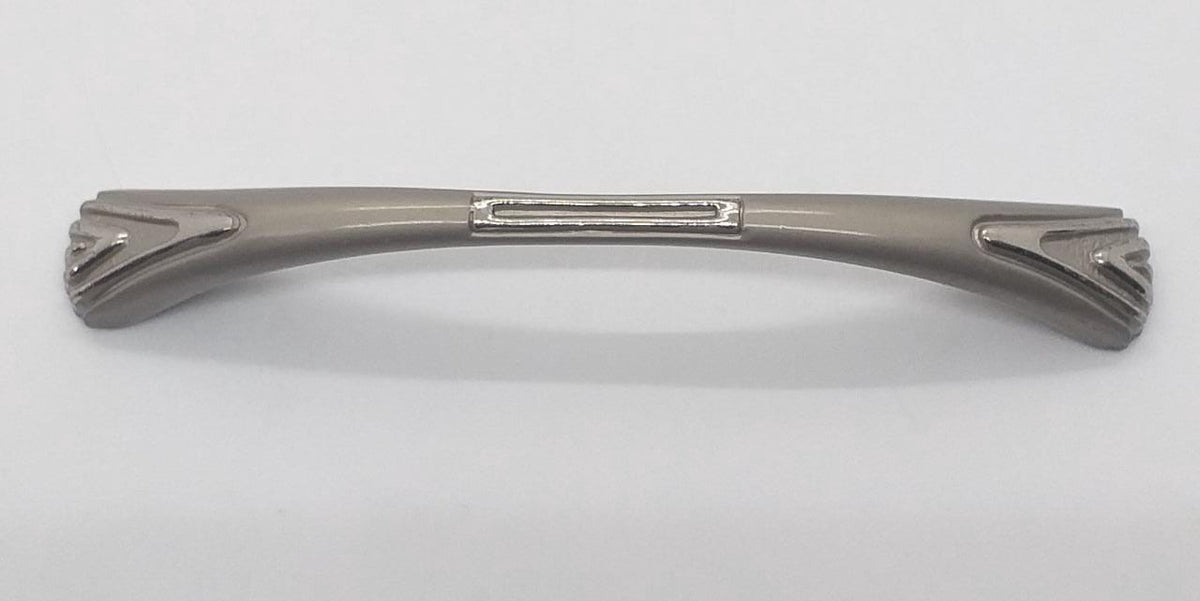 Draw Handle Curve Satin Nickle 4 1/2" #5