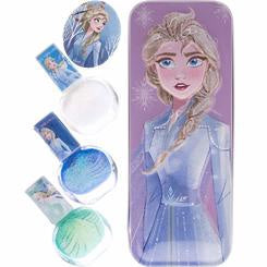 DISNEY Toy Frozen 2 Townley Girl Princess Elsa Purse with 3 Pack Nail Polish Set