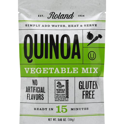 ROLAND (FOODS) Roland Quinoa Vegetable Mix 5.46OZ 154G