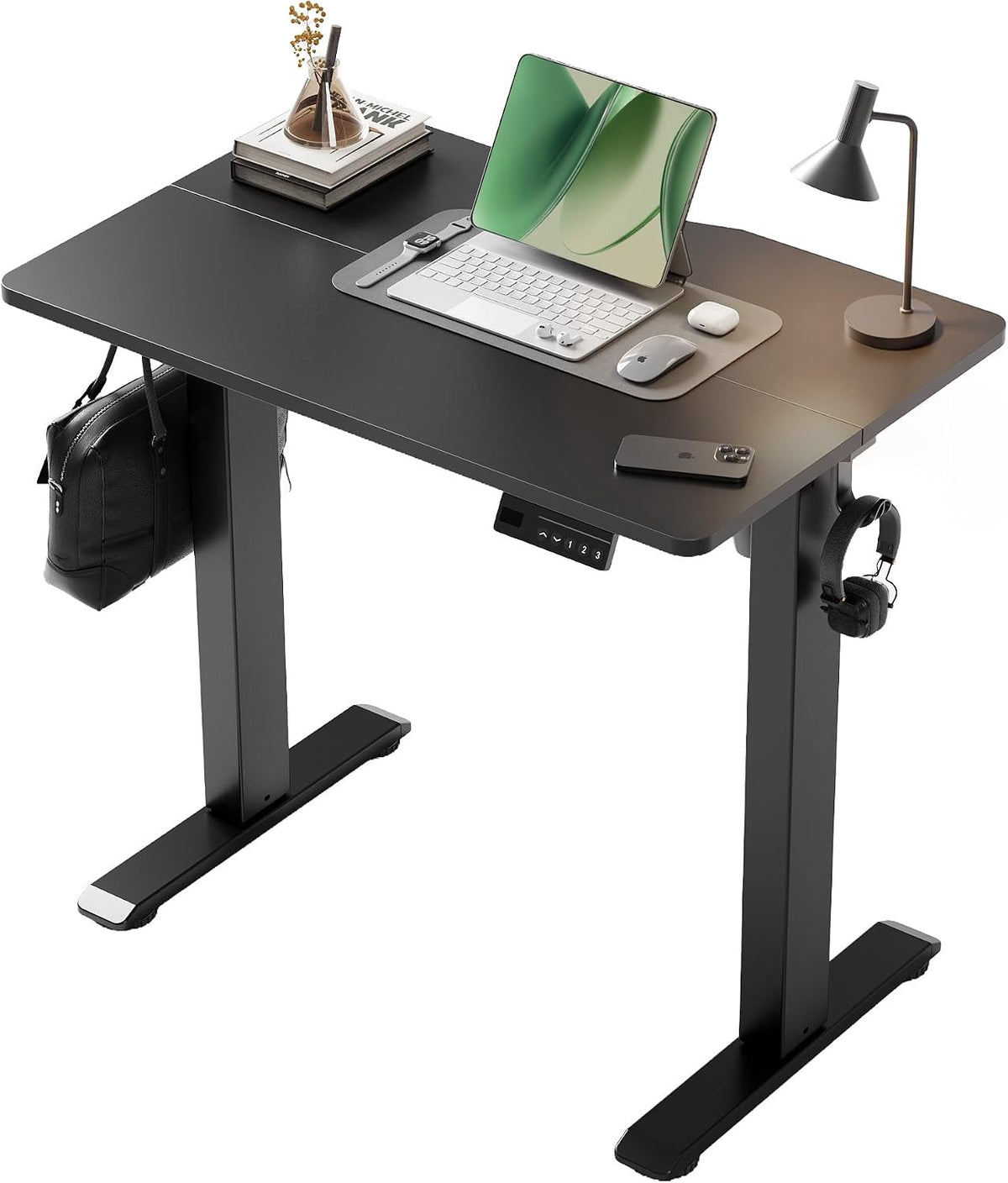 Computer Electric Standing Desk Adjustable Black 32"
