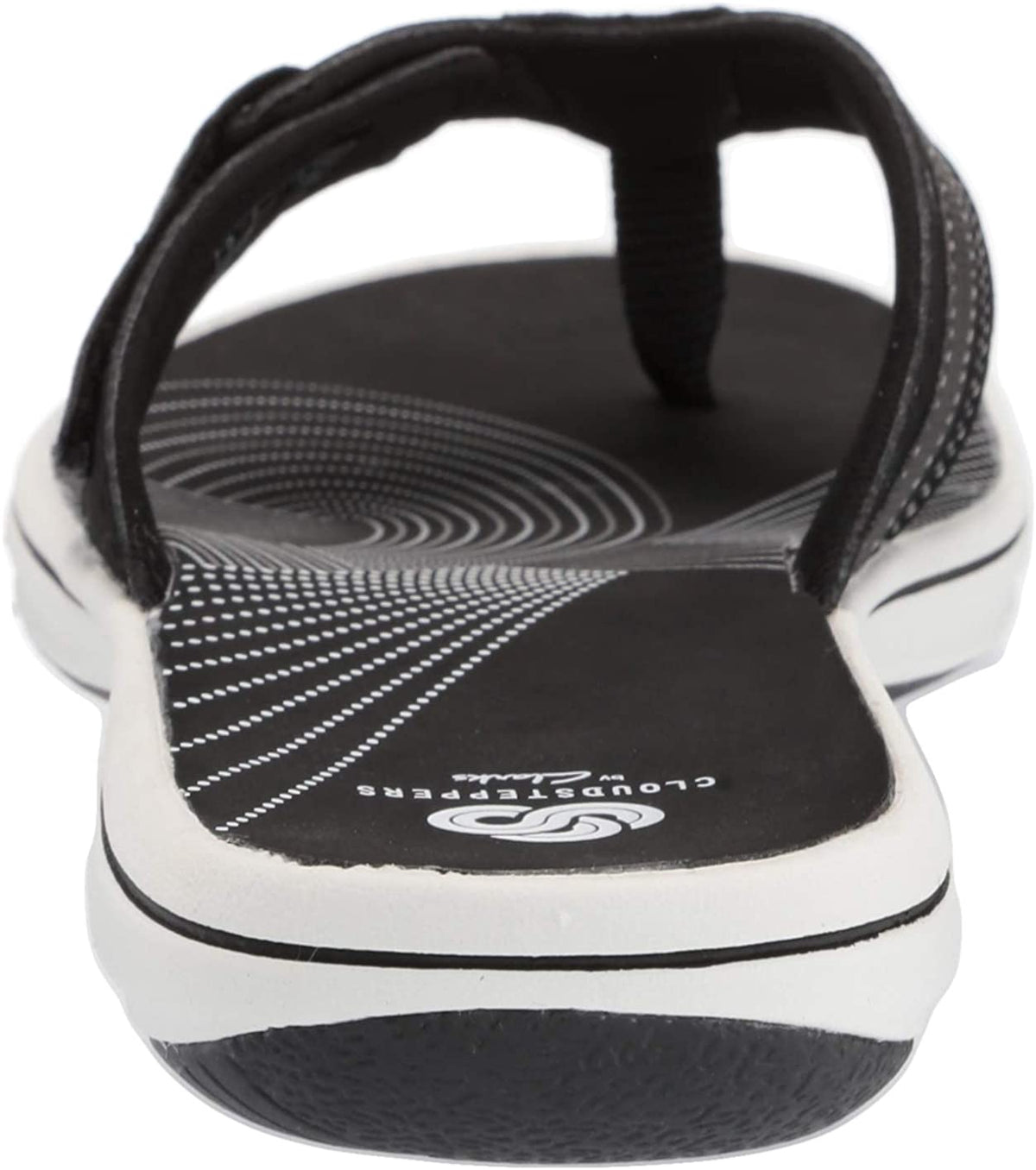 CLARKS Footwear Women's Brinkley Reef FLIP-FLOP Black