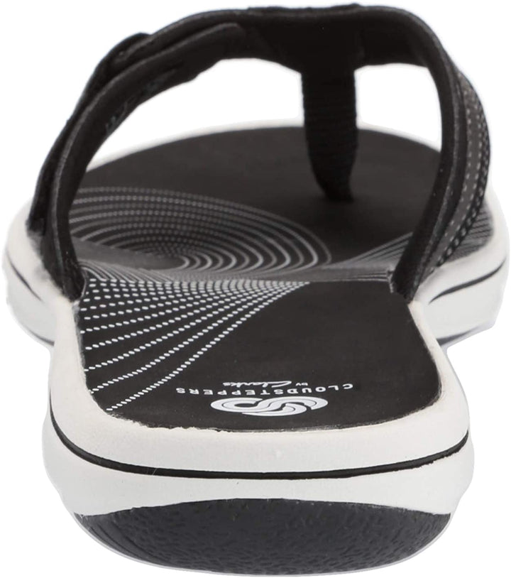CLARKS Footwear Women's Brinkley Reef FLIP-FLOP Black