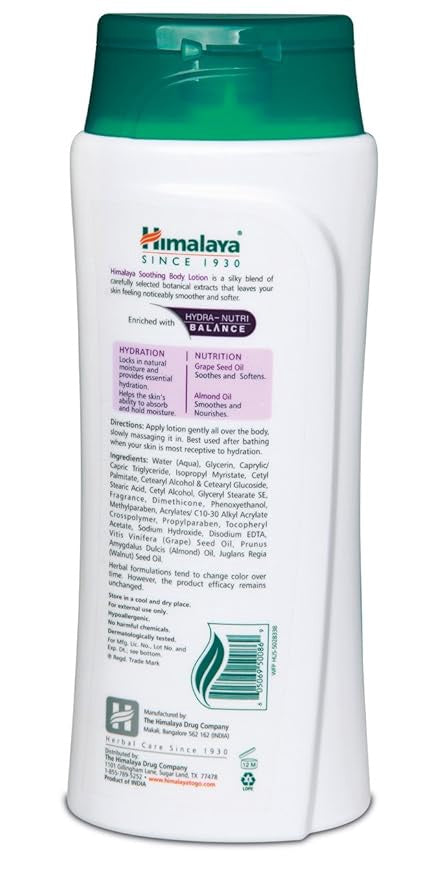 HIMALAYA Soothing Body Lotion 400 ML 13.53 OZ