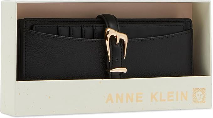 ANNE KLEIN Wallet Gift Set 2PC Black