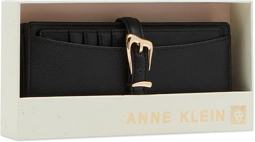 ANNE KLEIN Wallet Gift Set 2PC Black