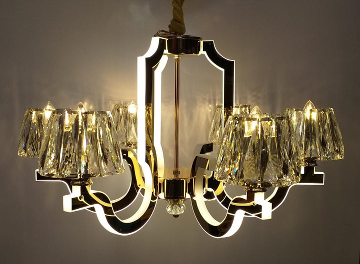 Chandelier LED 68008-6C with Remote Control
