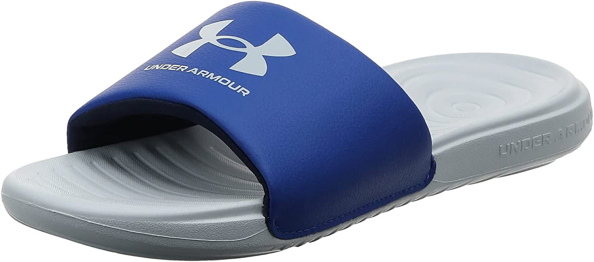 UNDER ARMOUR Footwear Men Slide Sandal Grey & Blue