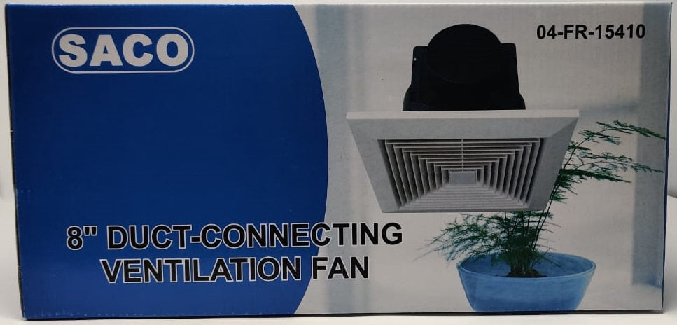 SACO Fan 8" Ceiling Extractor 04-FR-15410