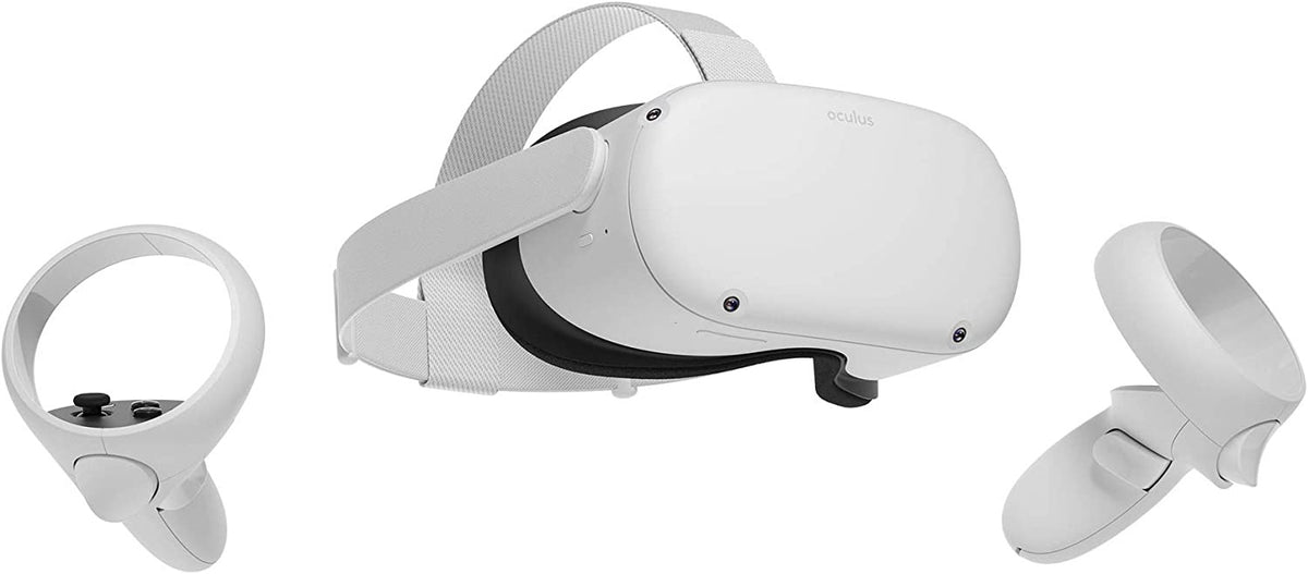 META Vr Headset Facebook Oculus Quest 2 128GB Virtual Reality White