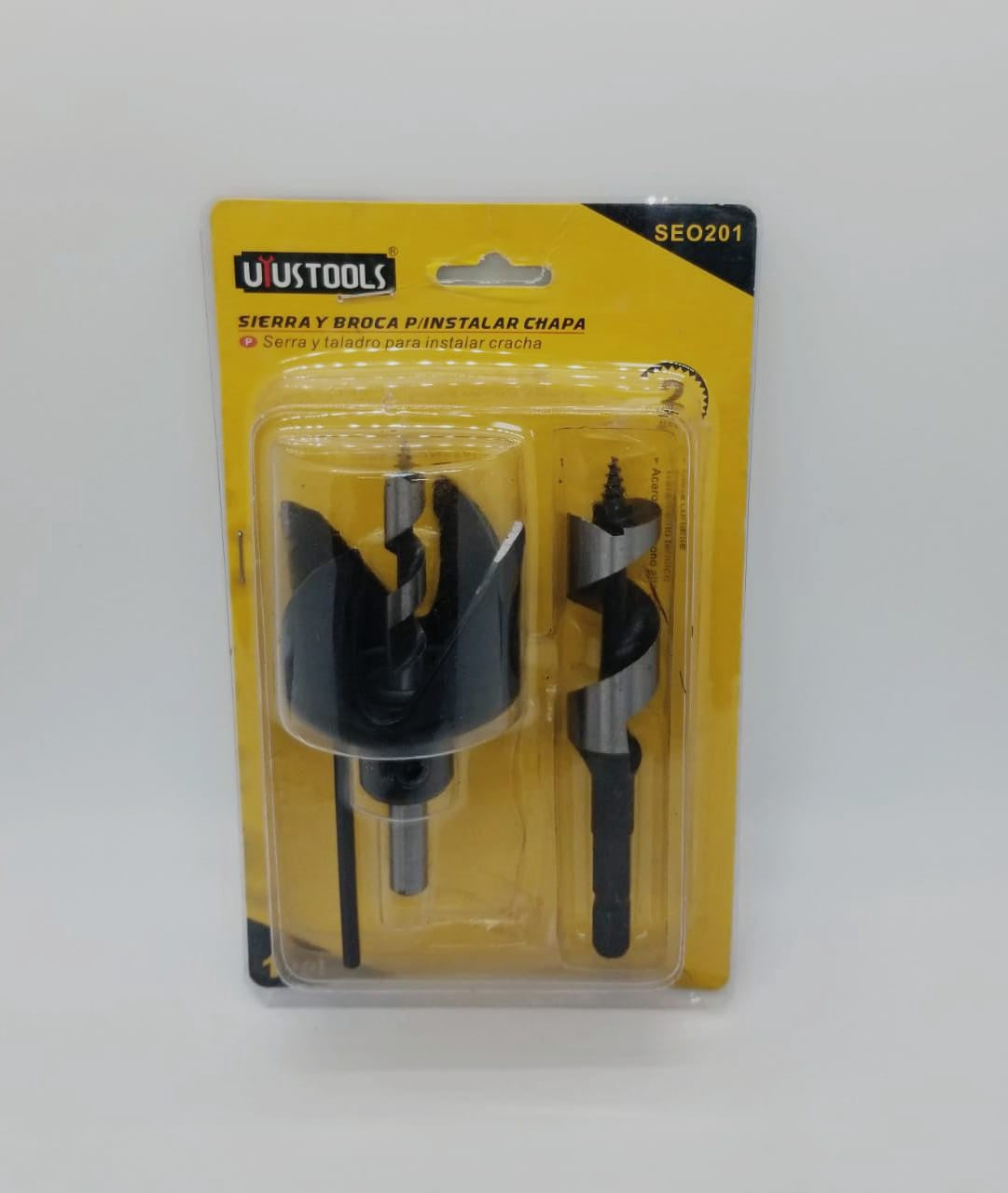 USTOOLS Hole Saw Set 2PCS SEO201 Cutter and Bit