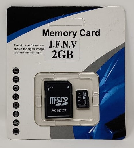 Computer Sd Micro Card 2GB with 1ADPTOR J.f.n.v