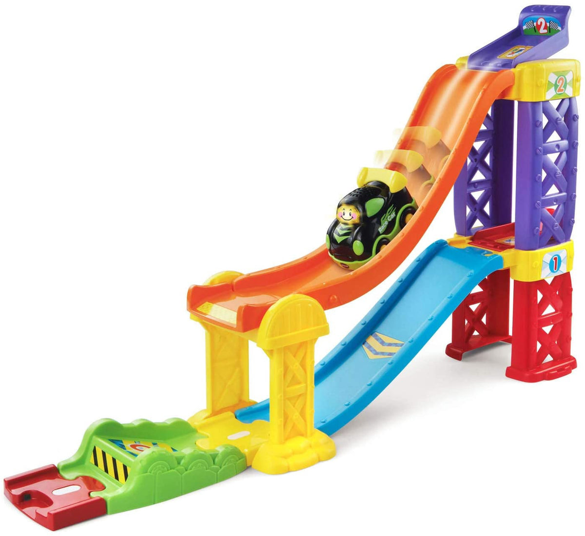 VTECH Toy Go! Go! Smart Wheels 3-IN-1 Launch and Play Raceway