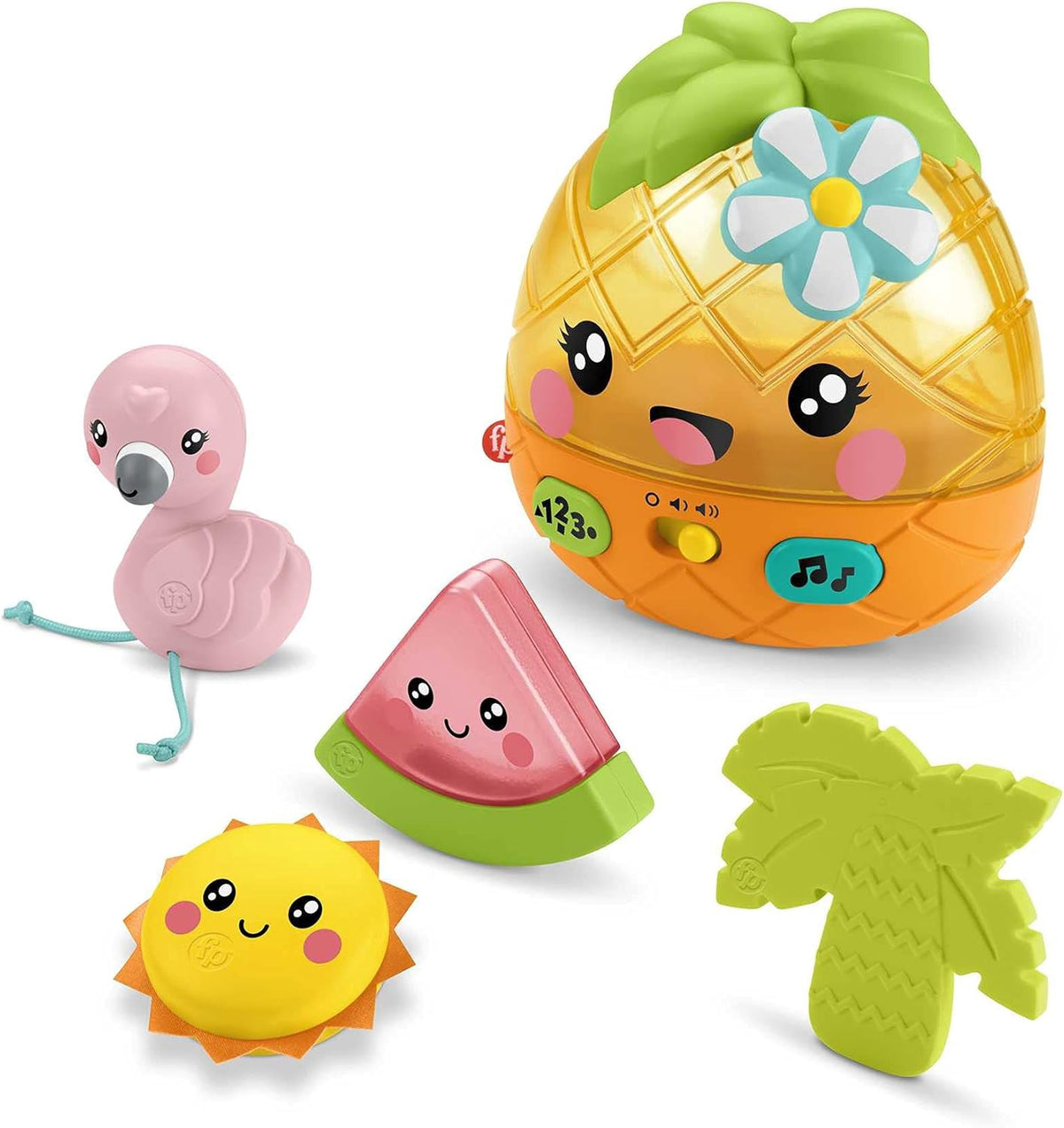 FISHER-PRICE Toy Paradise Pals Magical Lights & Tunes Pineapple