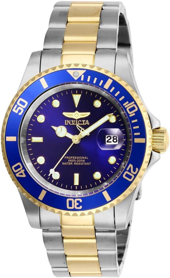 INVICTA Watch Stainless Steel Strap Blue