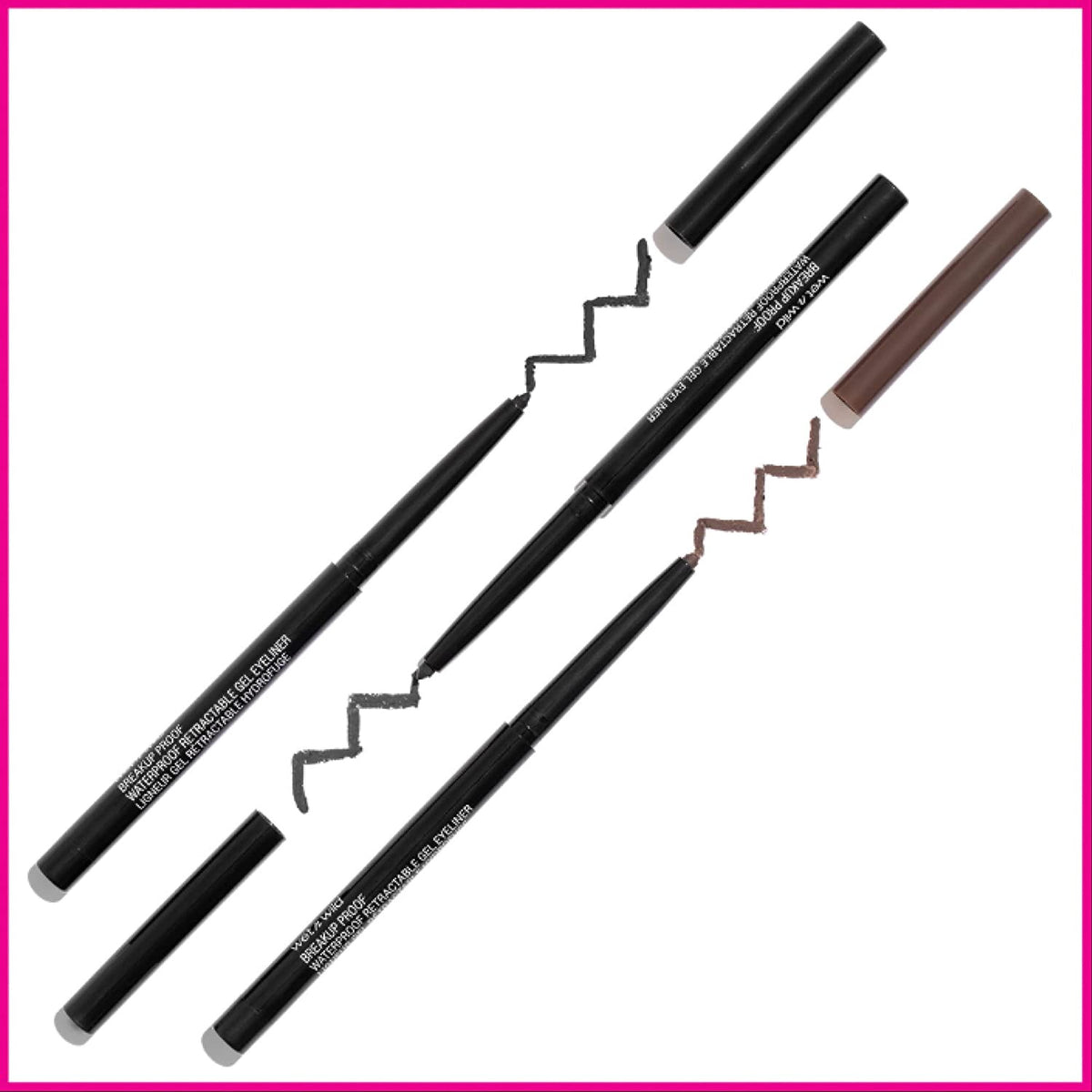 WET N WILD Makeup Eyeliner Breakup Proof Retractable Gel Waterproof